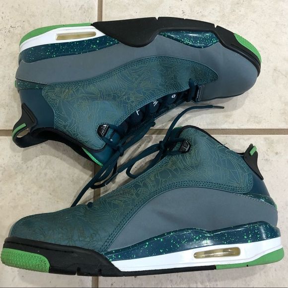 Jordan Dub Zero Teal Sneakers - Picture 7 of 7